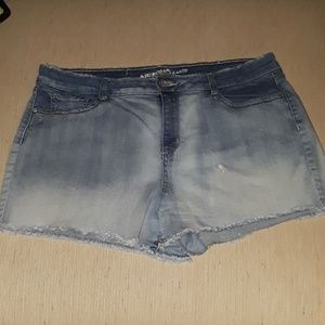 SOLD.    Denim shorts